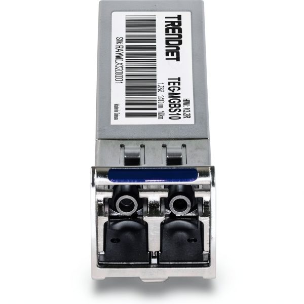 TRENDnet SFP to RJ45 Mini GBIC Single Mode LC Module 10km-4