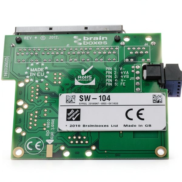 Brainboxes Industrial Ethernet Switch 4 Ports Unmanaged-2