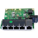 Brainboxes Industrial Ethernet Switch 5 Port Compact-0