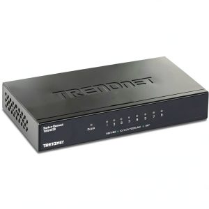 TRENDnet 8 Port Gigabit Desktop Switch Metal Fanless Design-0
