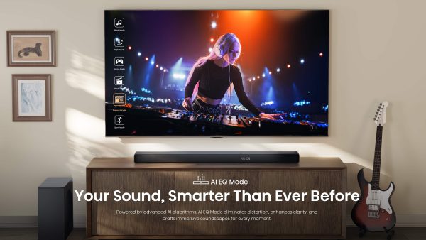 Hisense AX3120Q Soundbar Dolby Atmos Wireless Subwoofer AI-8
