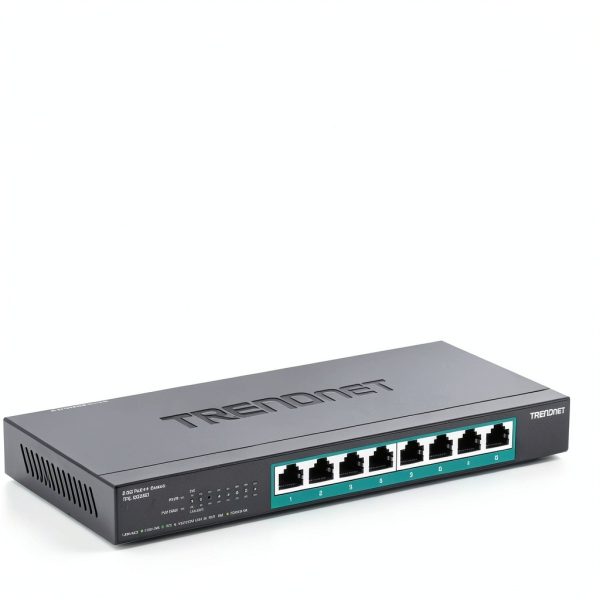 TRENDnet 8 Port 2.5G PoE++ Switch 230W Fanless Design-2