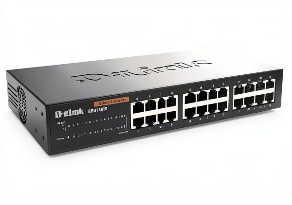 D Link Ethernet Switch Black Network Device Home Office-0