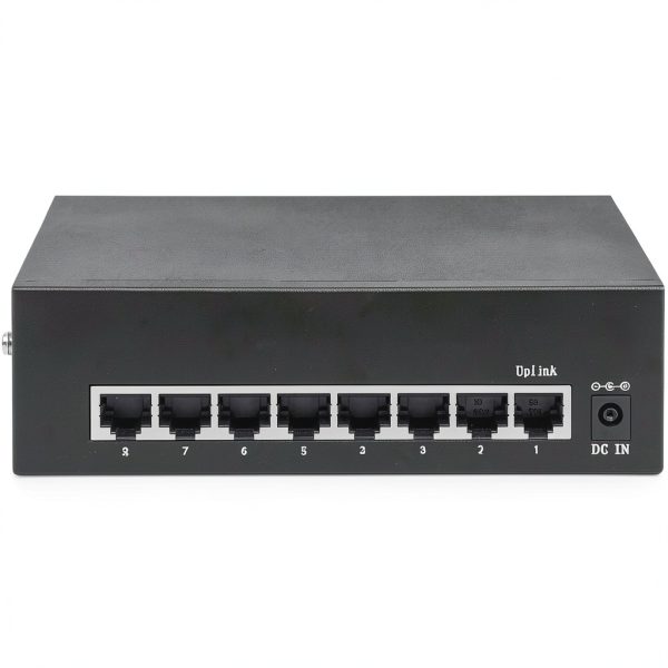 Eaton Tripp Lite 8 Port Gigabit Ethernet Switch PoE+ Metal-7