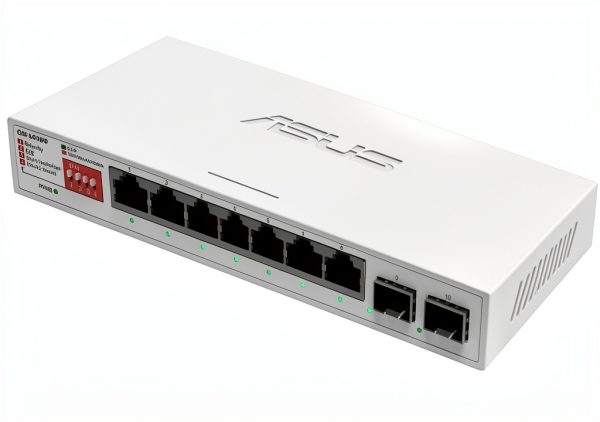 ASUS QG U1080 8 Port 2.5G 2 Port 10G SFP+ Ethernet Switch-0
