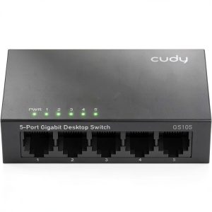 Cudy GS105 5 Port Gigabit Ethernet Switch Metal Fanless-0