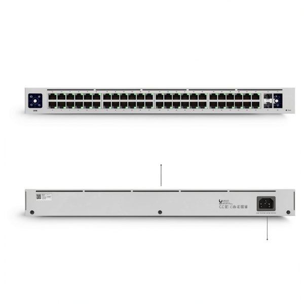 Ubiquiti 48 Port Gigabit Managed Network Switch USW 48 Gray-5