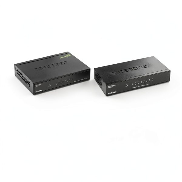 TRENDnet 8 Port Gigabit Desktop Switch Metal Fanless Design-1