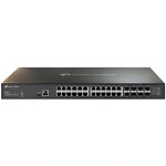 TP-Link Omada 24 Port 10G Managed Switch SDN Cloud Access-0