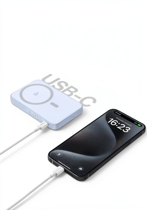 PicoGo Qi2 MagSafe Portable Charger Fast Charging Compact-5