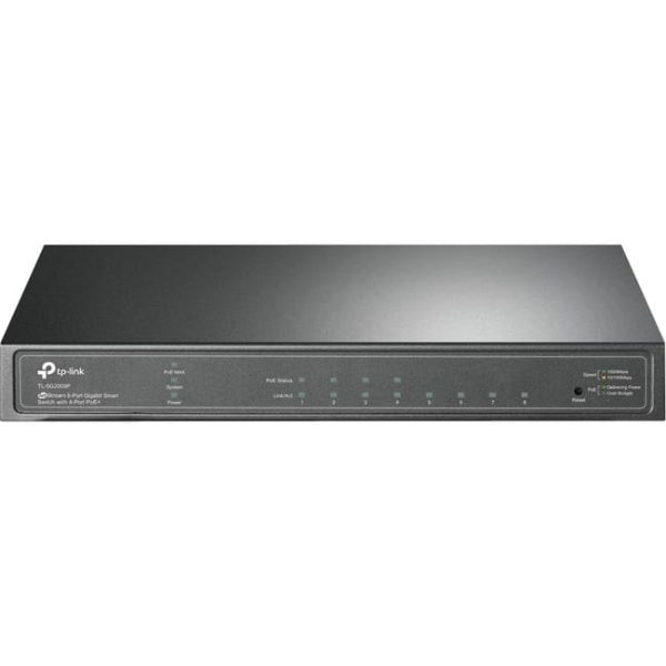 TP Link TL SG2008P 8 Port Gigabit Smart Managed PoE Switch-0