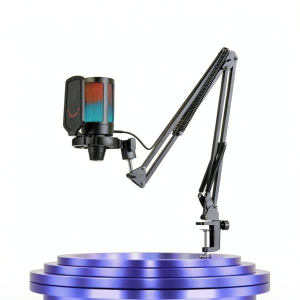 FIFINE A6T RGB USB Microphone for Gaming Streaming-5