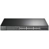 TP-Link 28-Port Gigabit PoE+ Managed Switch Network Solution-0