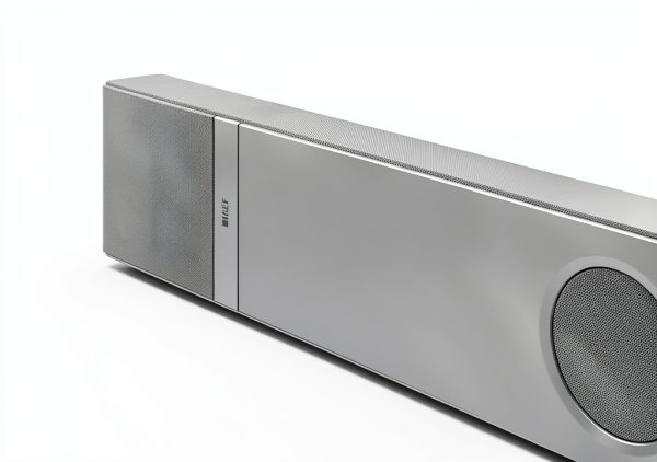 KEF XIO Soundbar High Fidelity Spatial Audio Black Gray-4