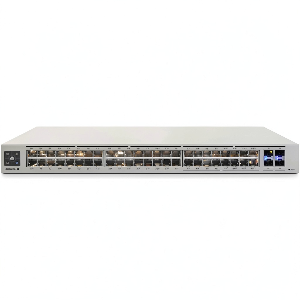 Installing Ubiquiti Pro Max 48 PoE Switch 48 Port 2.5G Managed on a rack
