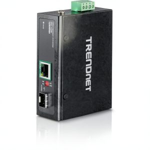 Trendnet Industrial SFP to Gigabit PoE++ Media Converter 95W-0