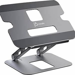 j5create Aluminum Laptop Stand Multi Angle Foldable Design-0