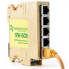 Brainboxes Industrial Ethernet Switch DIN Rail Compact 5-3