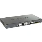D Link 28 Port 10 Gigabit Smart Managed PoE Switch-0