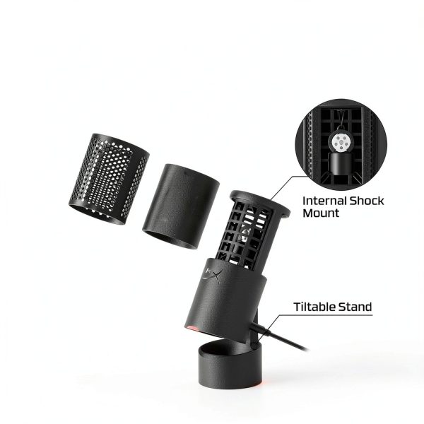 HyperX SoloCast 2 USB Microphone for Gamers and Creators-3