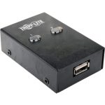 Tripp Lite Eaton USB Sharing Switch 2 Port Printer Scanner-0