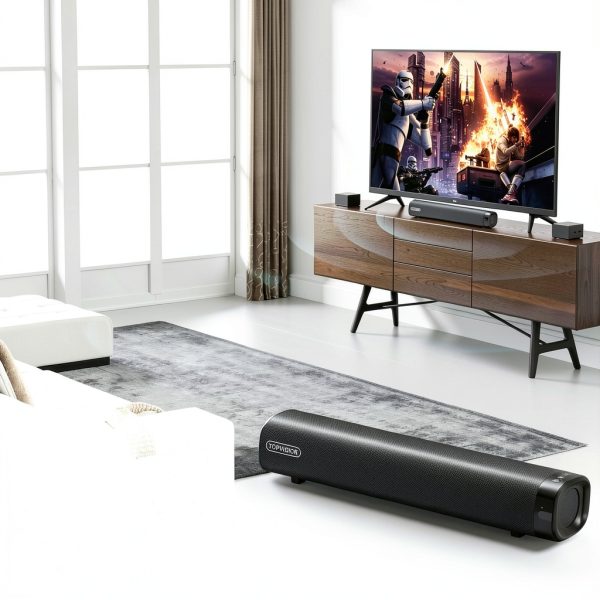 TOPVISION 50W Sound Bar Bluetooth 54 Subwoofer TV Audio-2