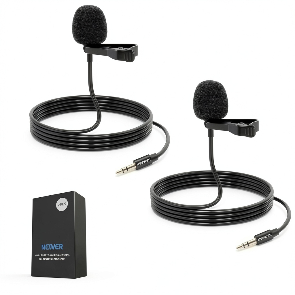 Testing Neewer lavalier microphone audio quality during outdoor vlogging scenario