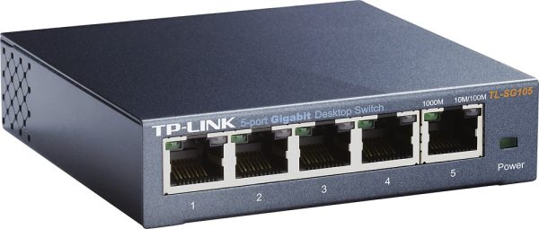 TP-Link 5 Port Gigabit Ethernet Switch Metal Design-1