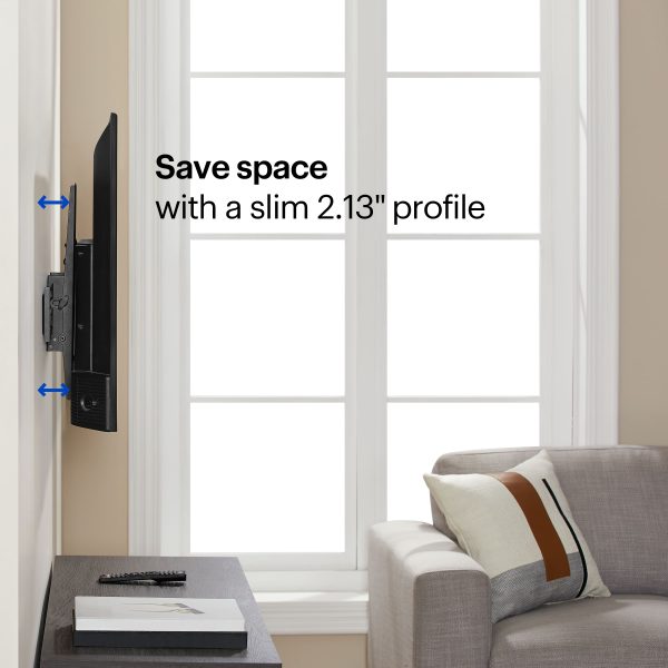 Best Buy Essentials Large Tilting TV Wall Mount 47-84-10