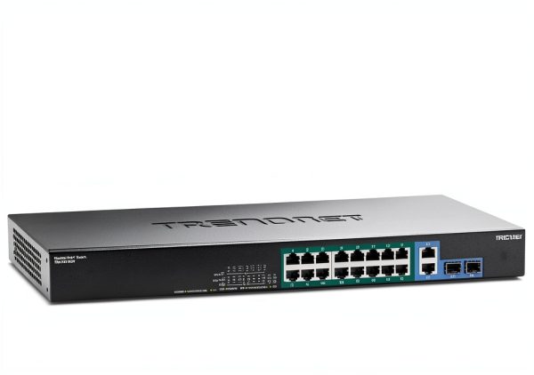 TRENDnet 18 Port Gigabit High Power PoE Switch 440W-6