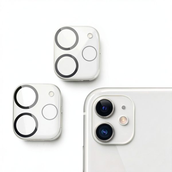 Qixxronics iPhone 11 Camera Lens Protector Tempered Glass-0