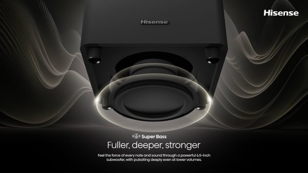 Hisense 4.1.2 Channel Dolby Atmos Soundbar Devialet Tuned-10