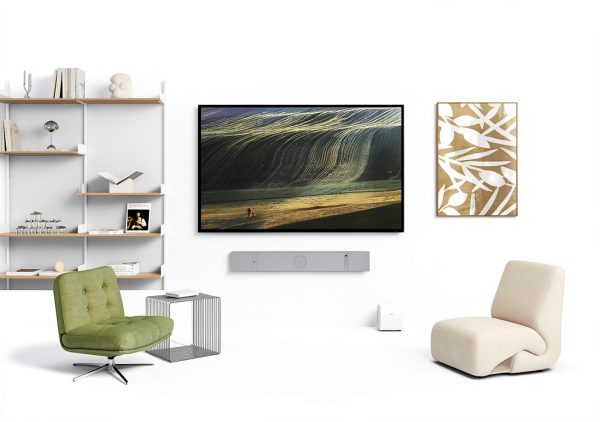 KEF XIO Soundbar High Fidelity Spatial Audio Black Gray-7