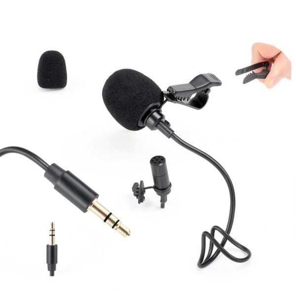 Neewer 2 Pack Lavalier Lapel Microphone Omnidirectional-6