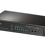 TP Link 8 Port Gigabit Unmanaged PoE Switch Black-0