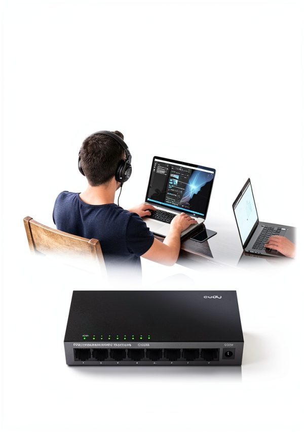 Cudy 8 Port Gigabit Light Managed Switch Network Management-1