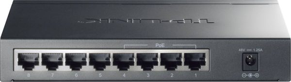 TP Link 8 Port Gigabit Ethernet Switch 4 Port PoE-1