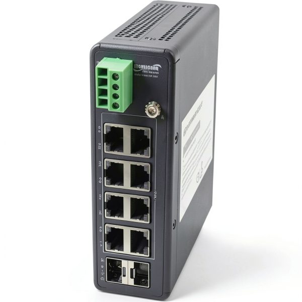 Transition Networks Gigabit Ethernet PoE+ Switch Industrial-0