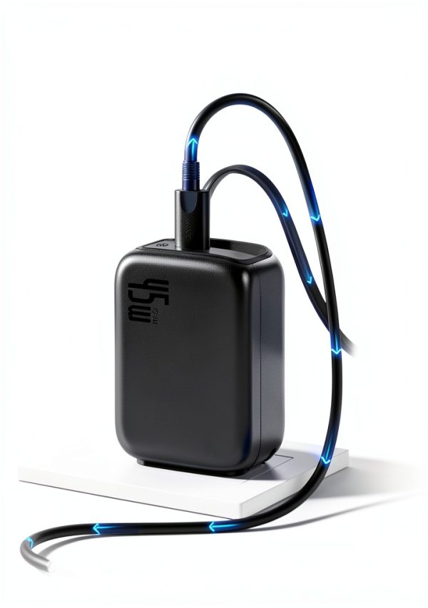 45W Dual Port Charger Retractable Cable BPS 30 Power-5