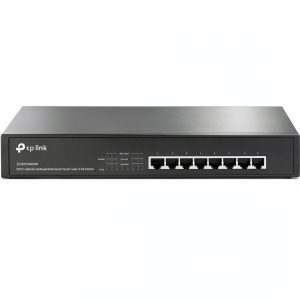 TP-Link 8-Port Gigabit PoE Switch Desktop Rackmount-0