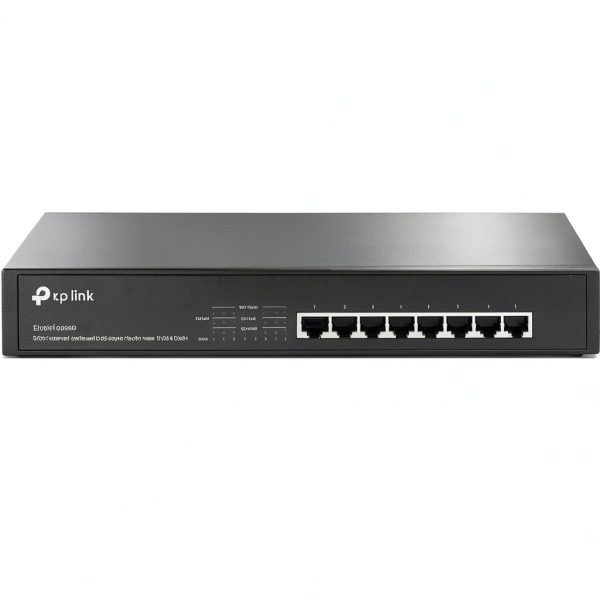 TP-Link 8-Port Gigabit PoE Switch Desktop Rackmount-0