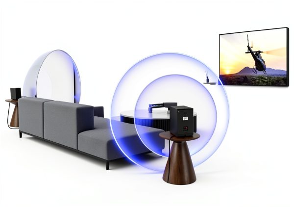 Samsung Wireless Rear Speaker Kit Black Home Theater Audio-7