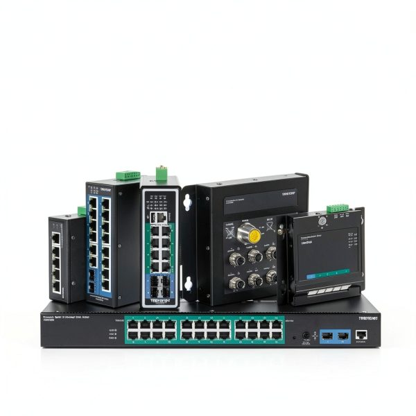 TRENDnet Industrial Fast Ethernet DIN Rail Switch 5 Port-2