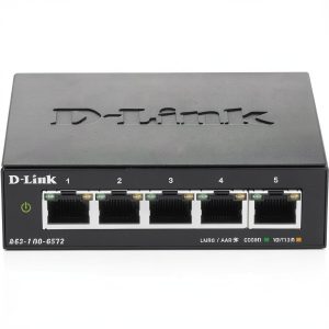D-Link DGS-1100-05V2 Gigabit Ethernet Switch 5 Ports-0