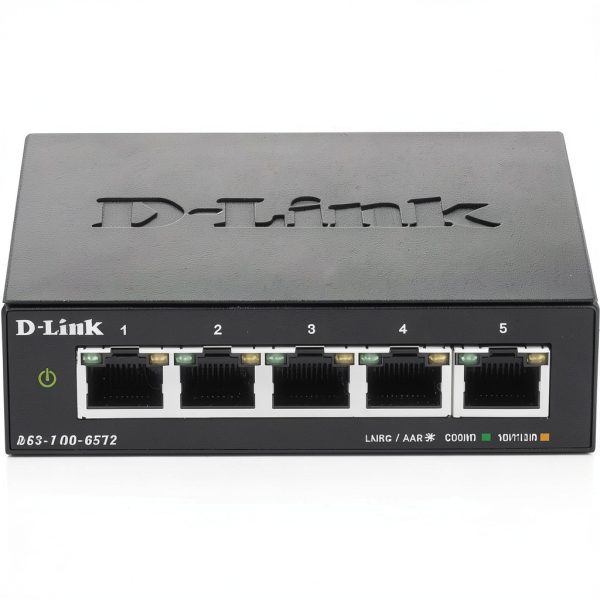 D-Link DGS-1100-05V2 Gigabit Ethernet Switch 5 Ports-0