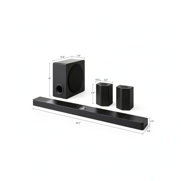 LG S95TR Soundbar Dolby Atmos Wireless Subwoofer Home-7