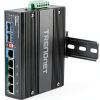 TRENDnet Industrial Gigabit PoE Switch DIN Rail IP30-3