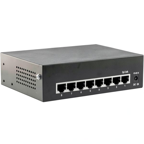Eaton Tripp Lite 8 Port Gigabit Ethernet Switch PoE+ Metal-3