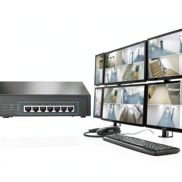 TP-Link 8-Port Gigabit PoE Switch Desktop Rackmount-8