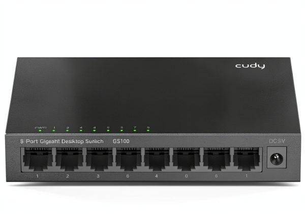 Cudy GS108 8 Port Gigabit Unmanaged Network Switch Metal-0